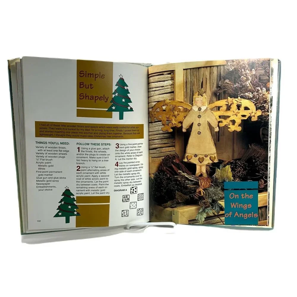 Linda Durbano Painted Wood Book Crafts Two Hour 42 Projects 144 Pages